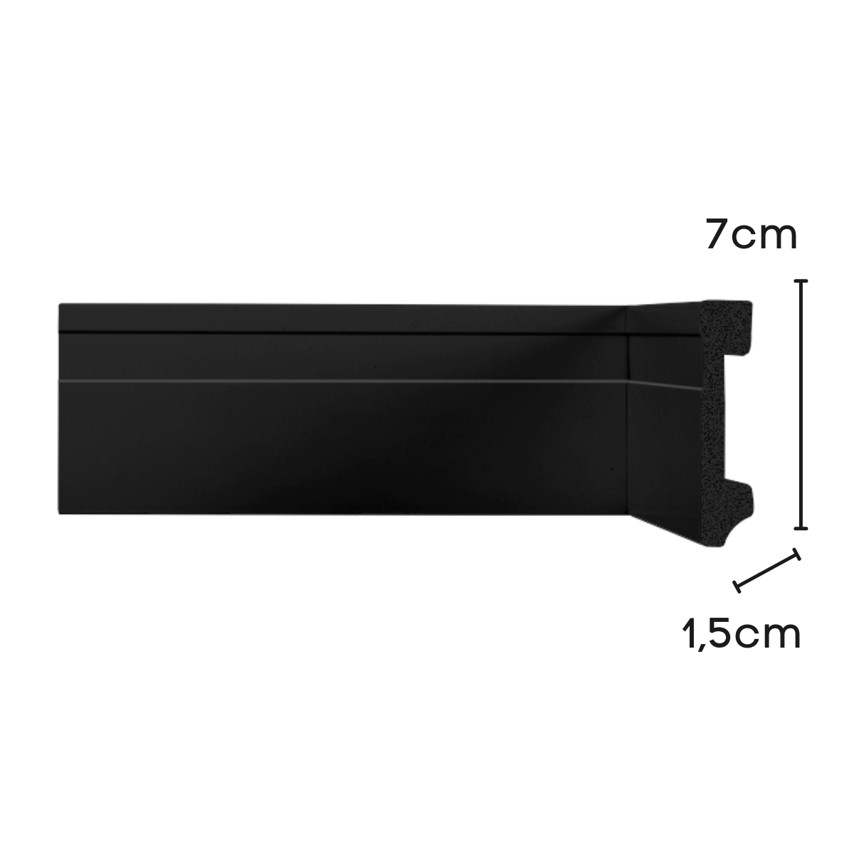 pix 7cm preto