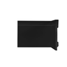 rodape frisado 15cm preto