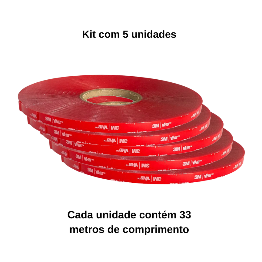 kit com 5 unidades 33 metros