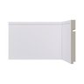 rodape de poliestireno 518 branco com 150mm altura santa luzia
