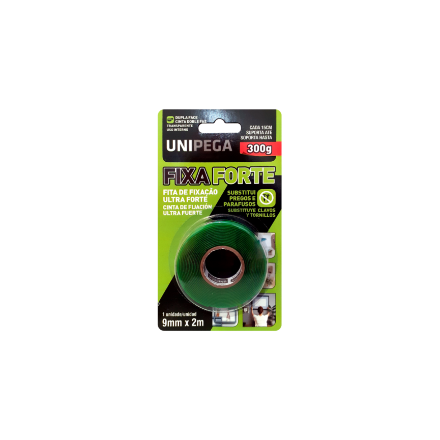fita dupla face transparente fixa forte 12mm x 2m 600x447