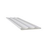 Kit Painel Waves Branco Poliest Santa Luzia 280cmX15,5cmX1,5cm