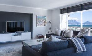 sala com parede branca