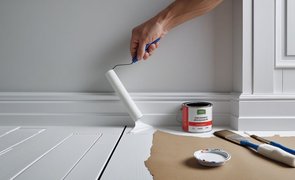 como pintar rodape