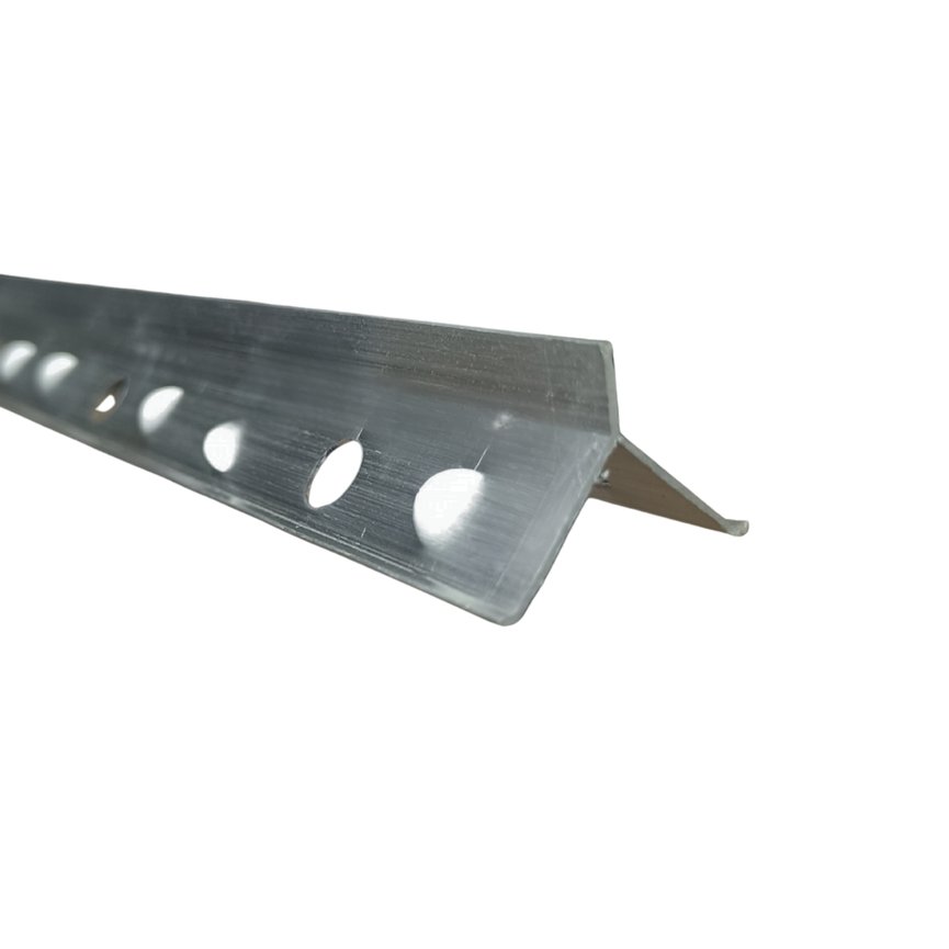 17851 perfil de aluminio cantoneira para reboco 3m natural 2