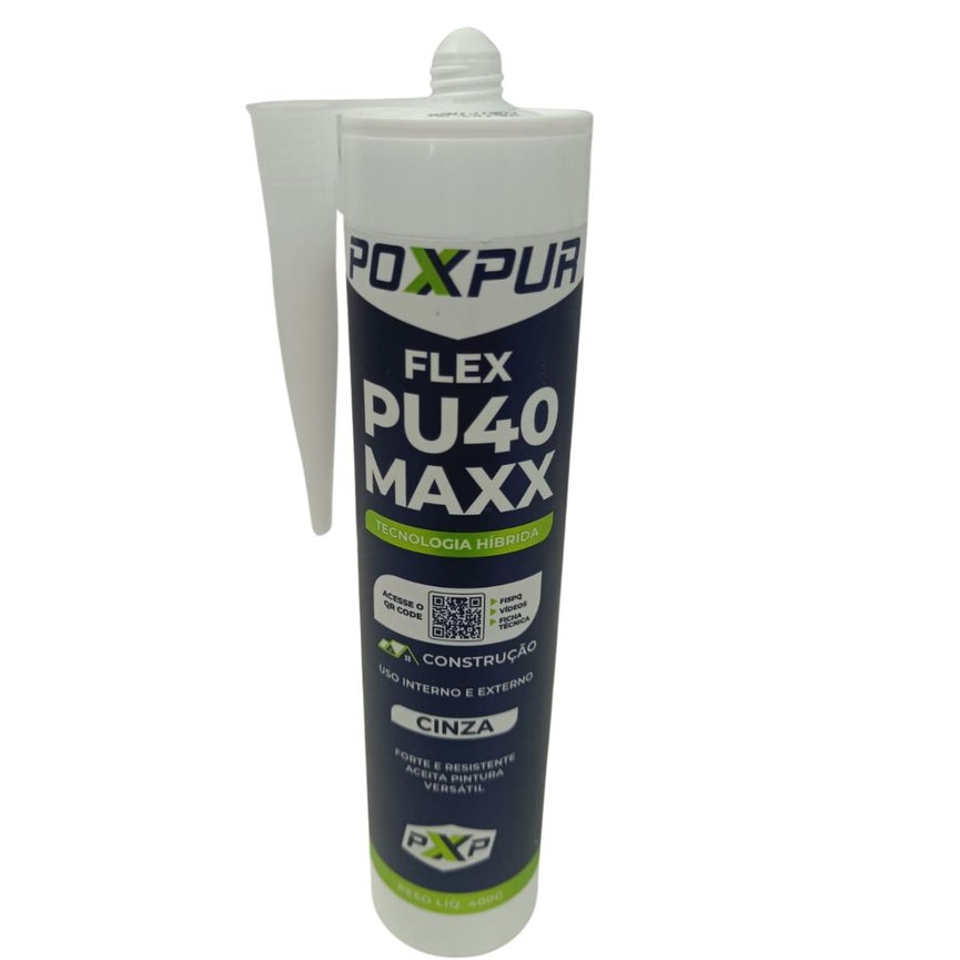 1b070338 selante pu 40 cinza flex maxx construcao 400g repare