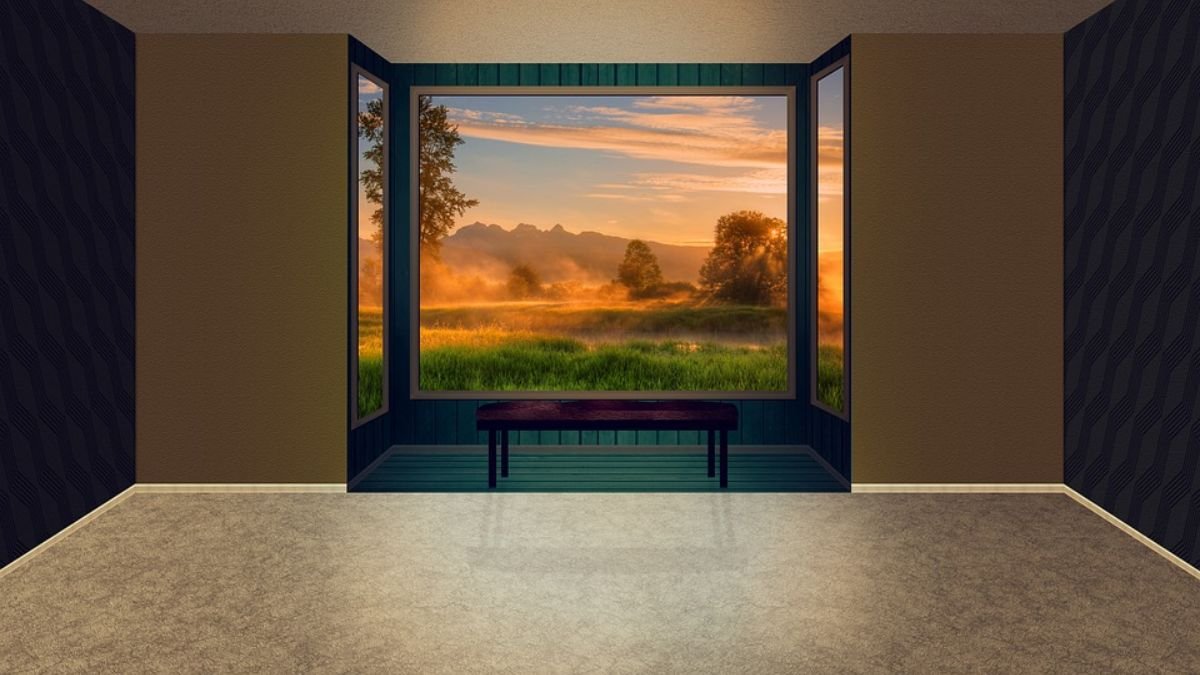 area com rodapes brancos