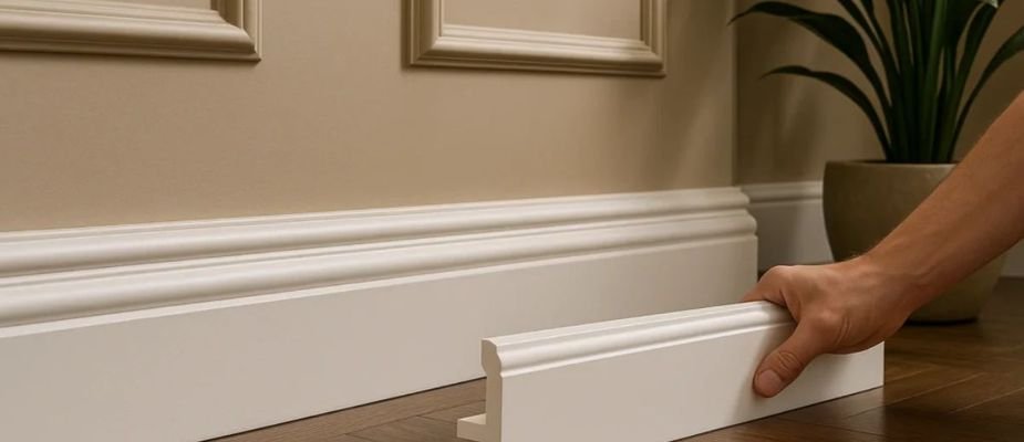 Como instalar rodapé Santa Luzia