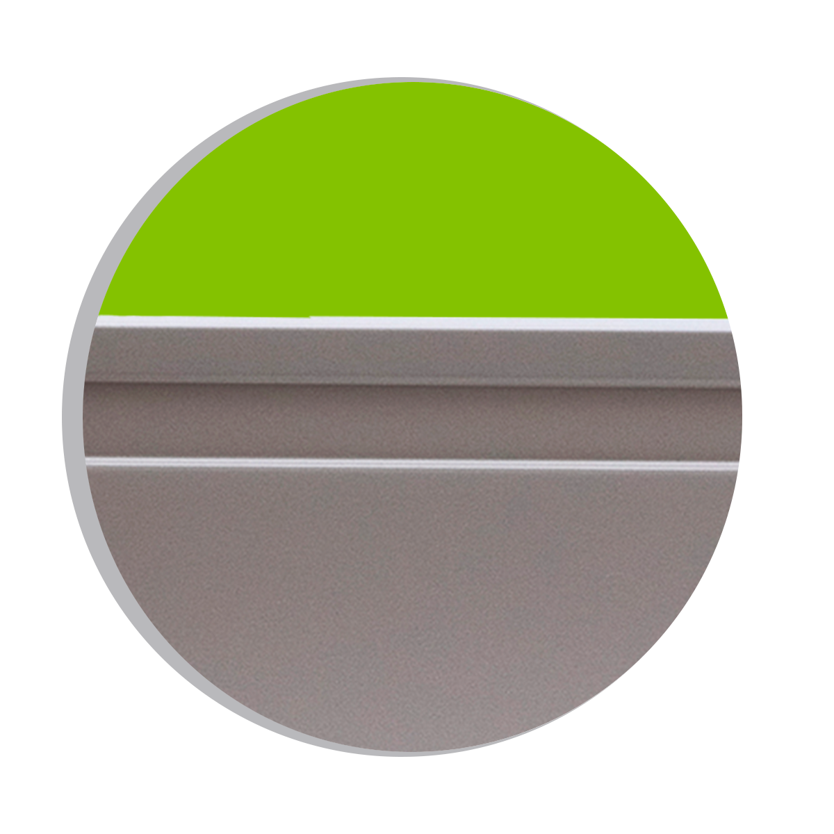 Detalhe Rodap&eacute; Poliestireno Caqui Resistente