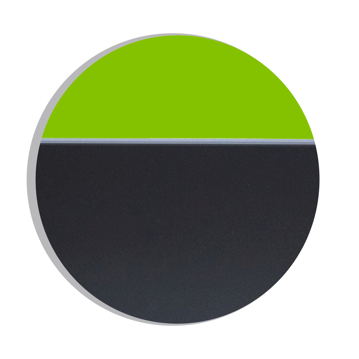 Detalhe Rodap&eacute; Poliestireno Cinza Escuro Resistente