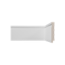 8 rodape de poliestireno 10x1 5x240cm branco frisado 10cm