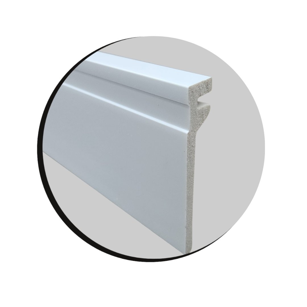 Rodapé Sobrepor Poliestireno 2m