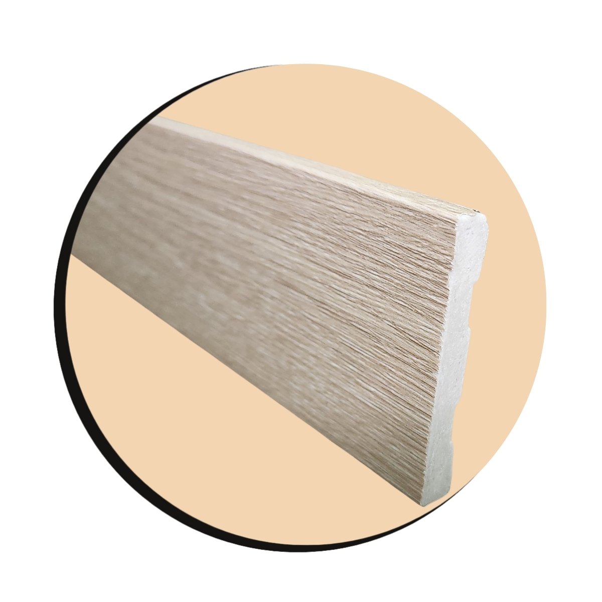rarac7l rodape liso carvalho areia 7cm rodapeshop repare 8