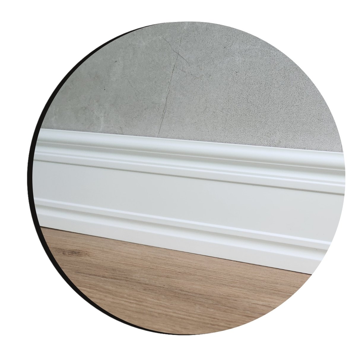 rodape de poliestireno 444 branco com 96mm de altura santa luzia